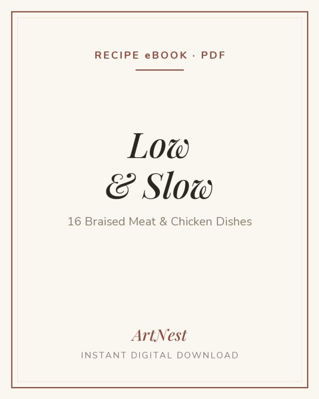 Low & Slow | 16 Braised Meat & Chicken Recipes | Oven & Stovetop eBook PDF