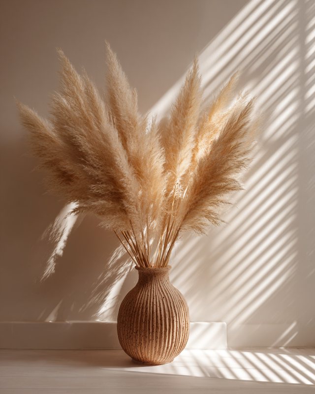 Pampas Grass Still Life II Printable Botanical Wall Art | Boho Home Decor | Digital Download — printable digital download