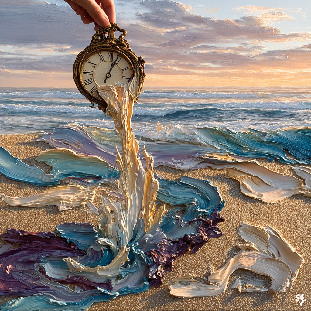 Melting Time on Golden Sands