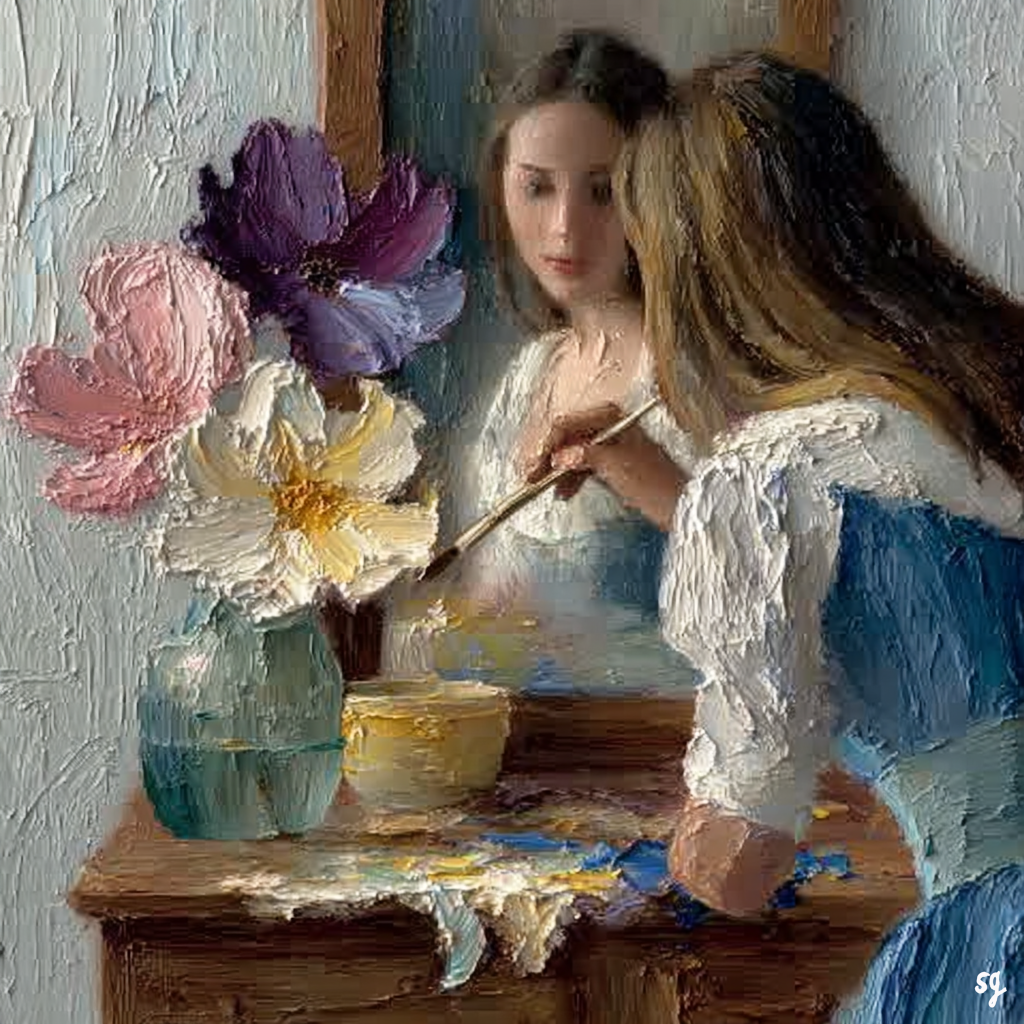 Reflections in Soft Focus