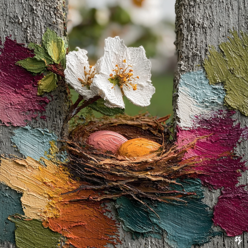 Nest of Springtime Serenity
