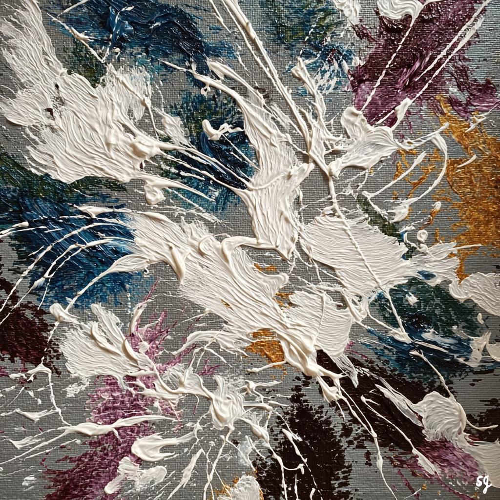 Turbulent Bloom in Grey Skies