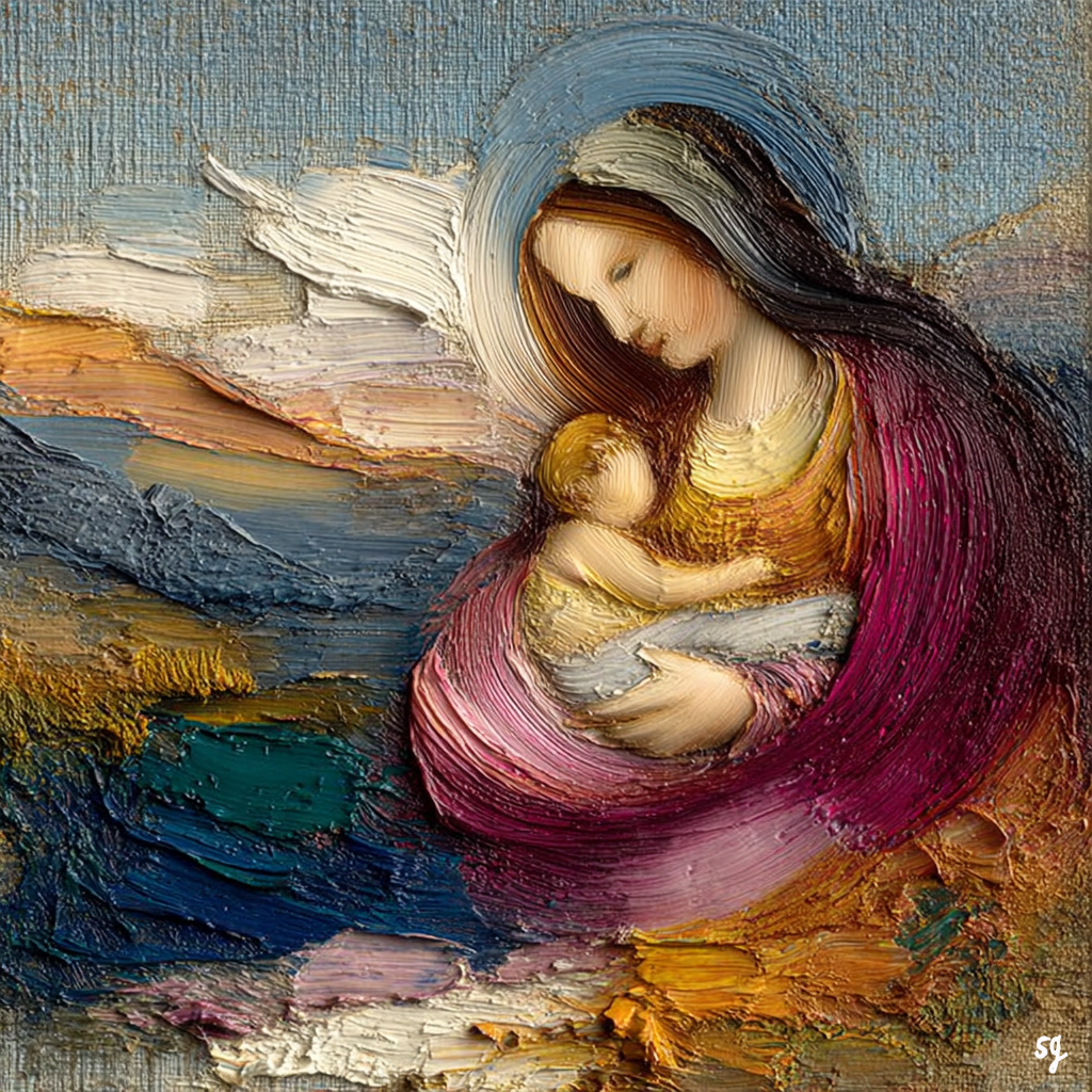 Tender Embrace of Heavenly Mother
