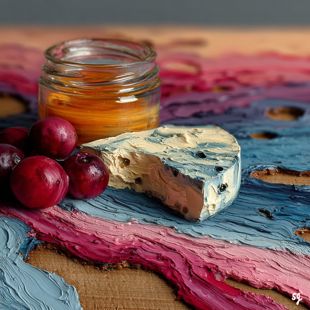 Cranberries and Blue Cheese Delight