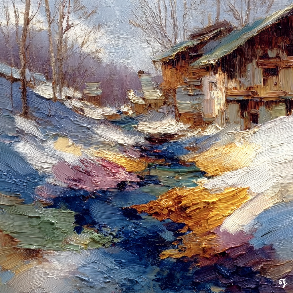 Winter's Gentle Morning Light