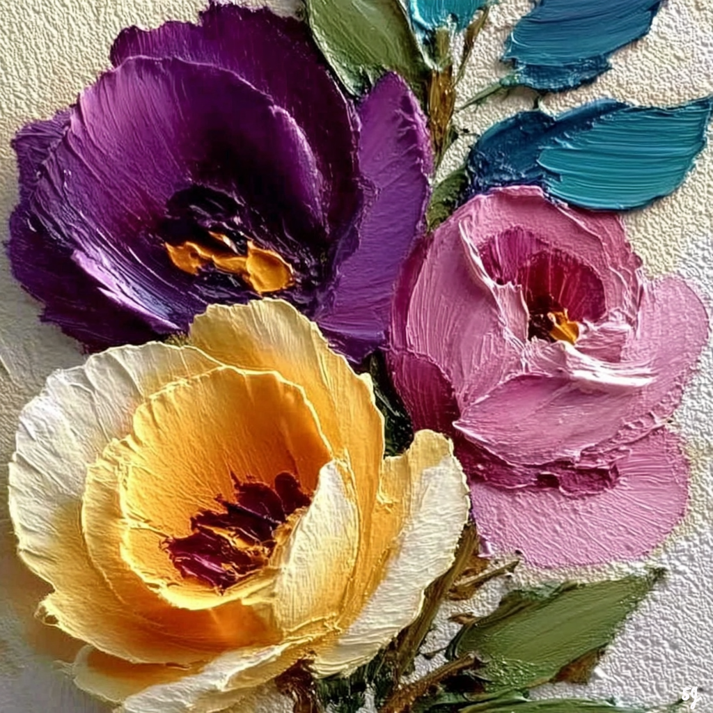 Vibrant Blooms in Sunlight