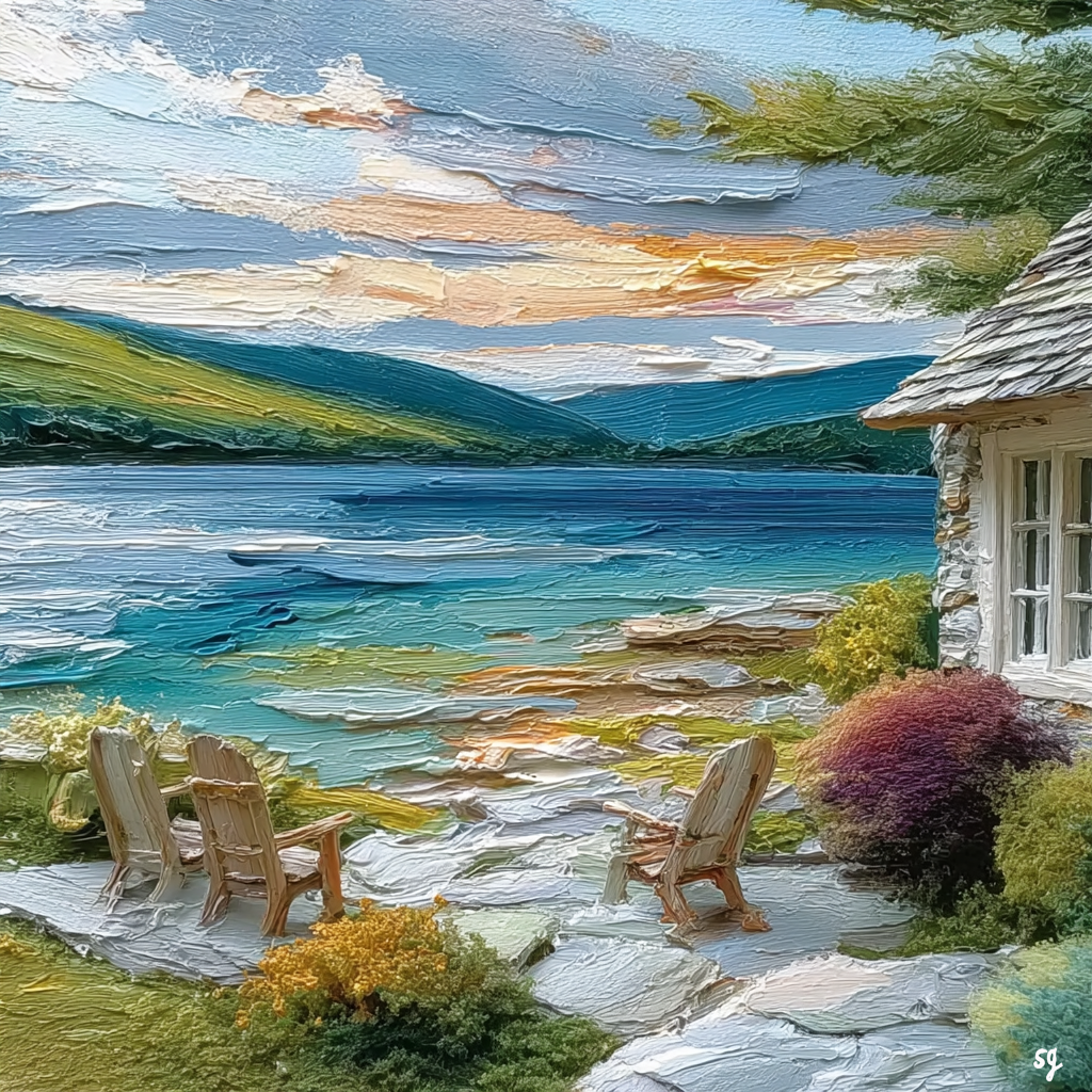 Serenity by the Turquoise Shore