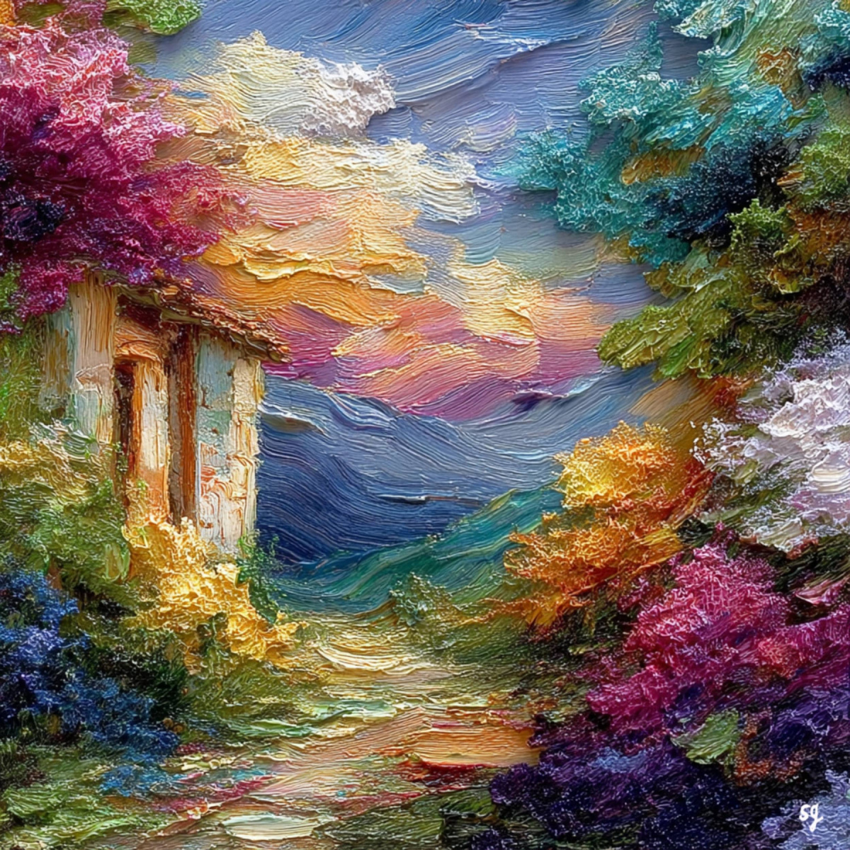 Vibrant Garden of Dreams