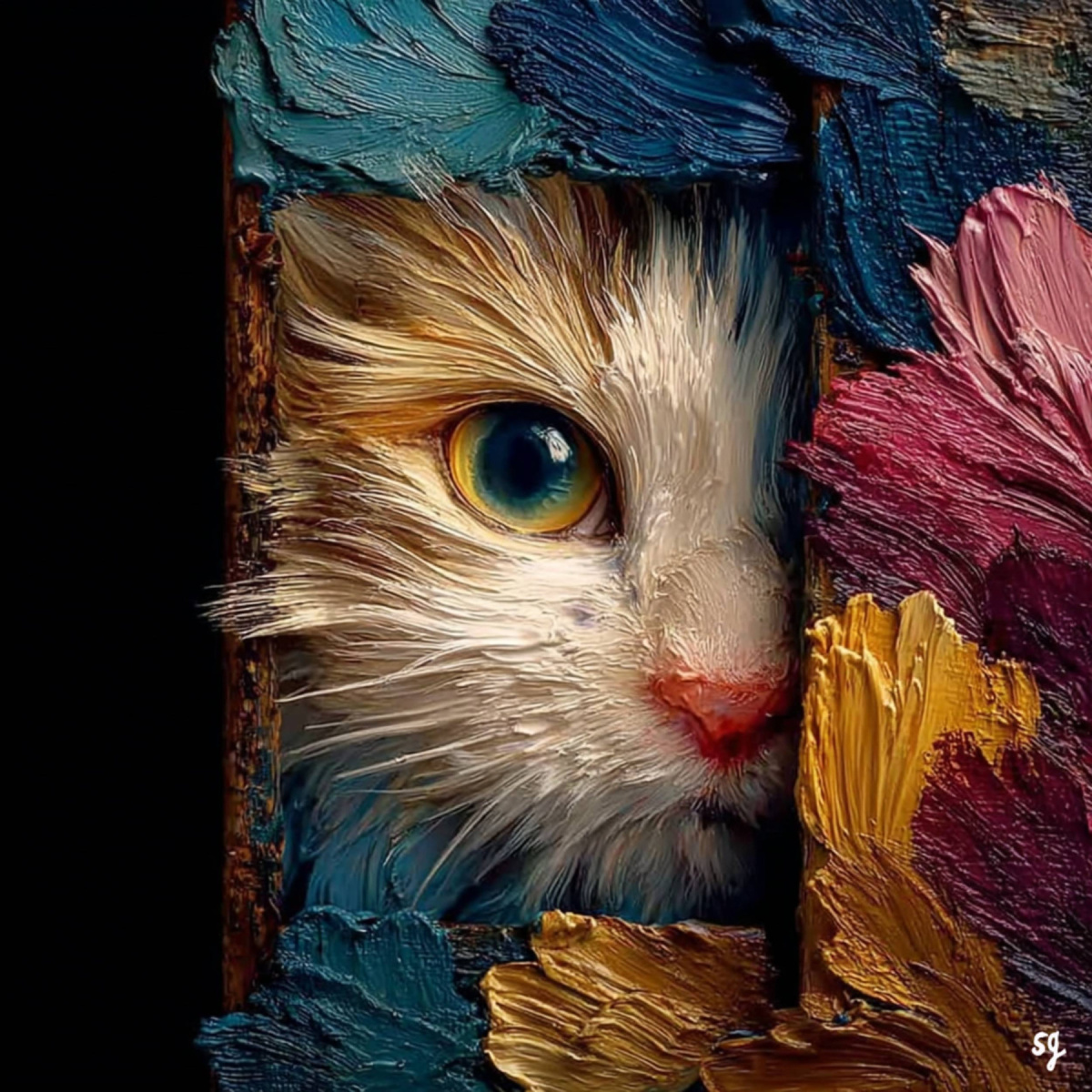 Whispers of Feline Elegance