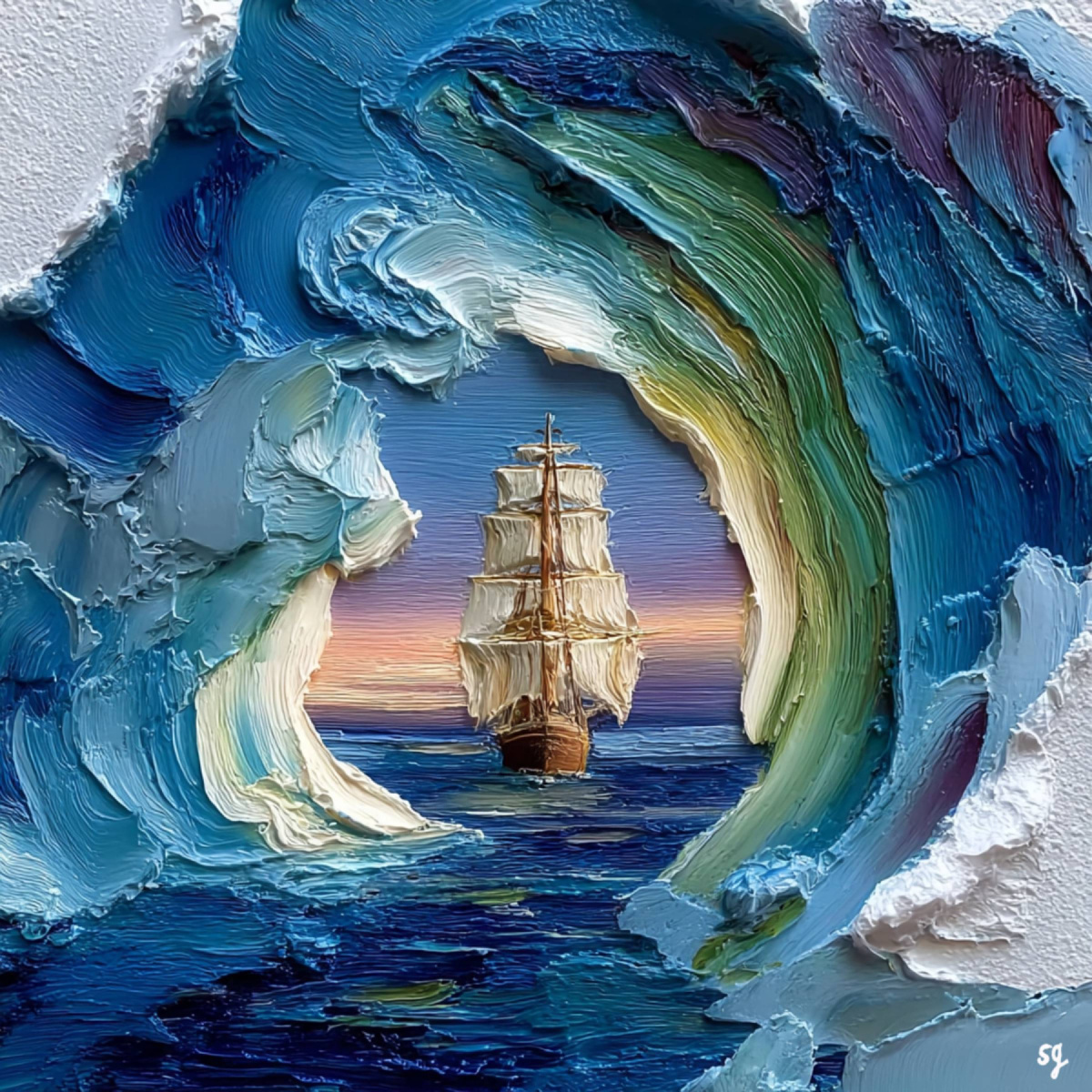 Turbulent Seas, Ethereal Sailing